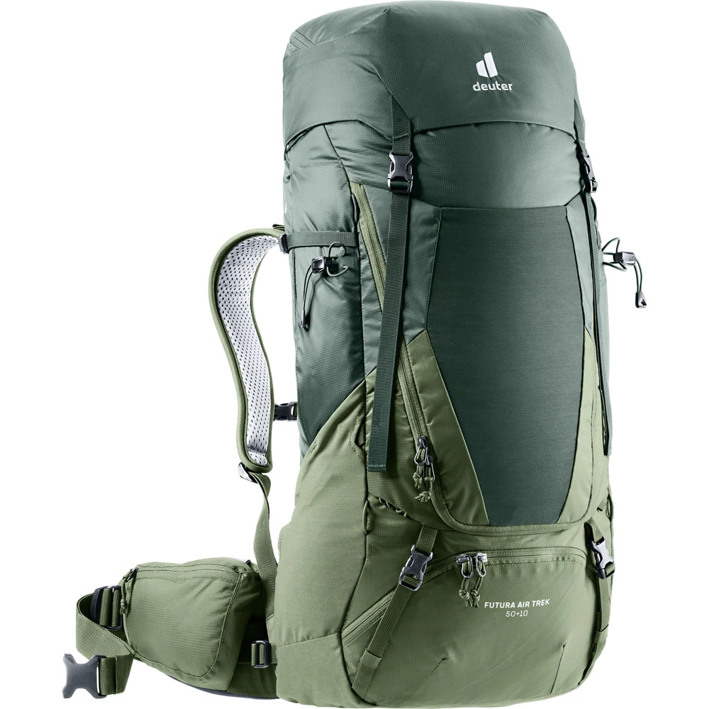 Deuter Futura Air Trek 50+10 Wanderrucksack Ivy/Khaki Damen, Herren 3 Deuter Futura Air Trek 50+10 Wanderrucksack Ivy/Khaki Damen, Herren