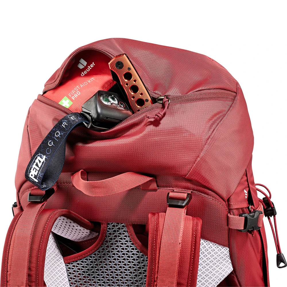 Deuter Futura Pro SL 34 Rucksack Mit Netzrücken Redwood/Lava Damen, Herren 7 Deuter Futura Pro SL 34 Rucksack Mit Netzrücken Redwood/Lava Damen, Herren – Bild 5