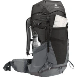 Deuter Futura Pro 40 Trekking-Rucksack Black/Graphite Damen, Herren -Geschäft für Outdoor-Campingausrüstung deuter futura pro 40 3401321 7403 04 gross