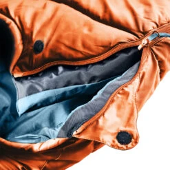 Deuter Little Star Kinderschlafsack Saffron/Slateblue Kinder -Geschäft für Outdoor-Campingausrüstung deuter little star saffron 3720021 9315 02 gross