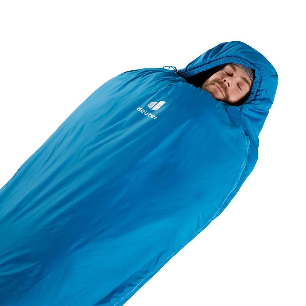 Deuter Orbit 0°C Kunstfaserschlafsack Bay/Steel Damen, Herren 4 Deuter Orbit 0°C Kunstfaserschlafsack Bay/Steel Damen, Herren – Bild 2