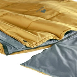 Deuter Orbit SQ +6°C Deckenschlafsack Caramel/Teal Damen, Herren -Geschäft für Outdoor-Campingausrüstung deuter orbit sq plus 6 3702022 6321 03 gross