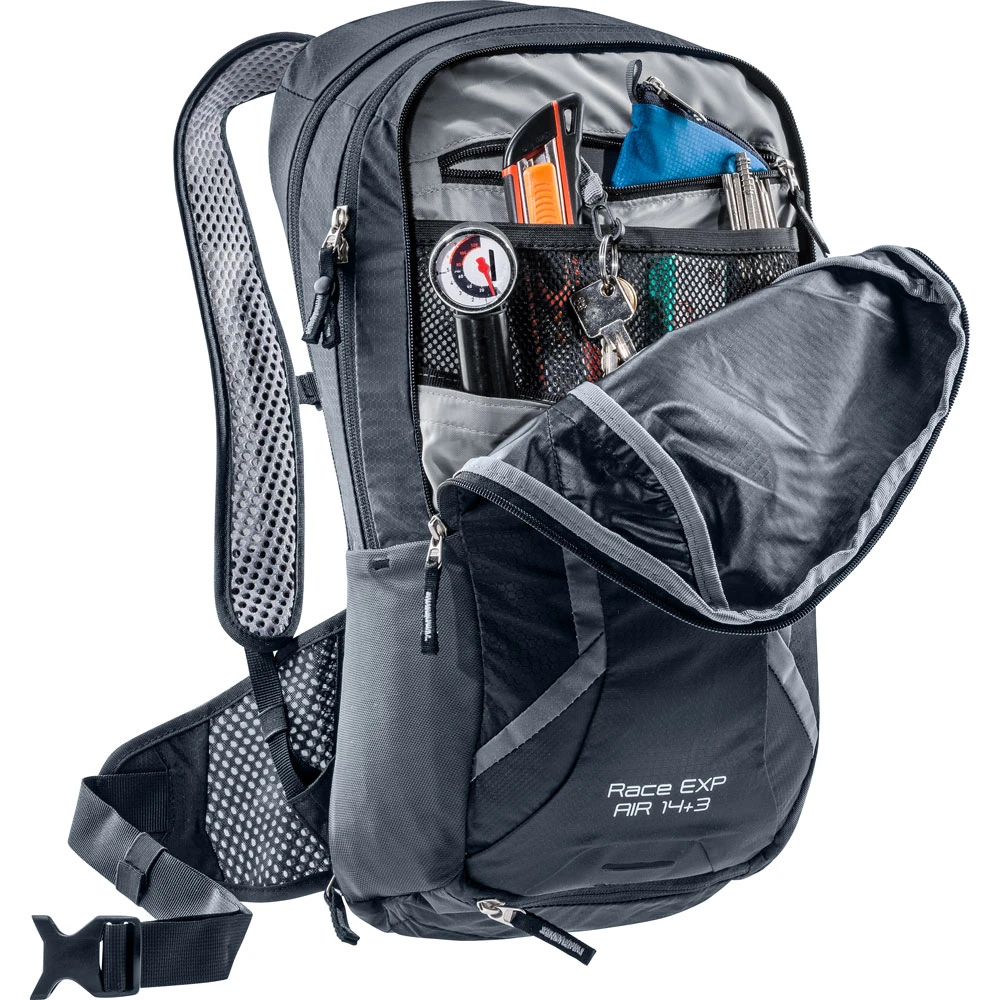 Deuter Race EXP Air Fahrradrucksack Black Damen, Herren 6 Deuter Race EXP Air Fahrradrucksack Black Damen, Herren – Bild 4