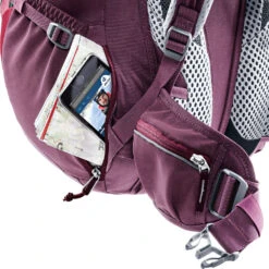 Deuter Trans Alpine SL 28 Fahrradrucksack Ruby/Blackberry Damen, Herren -Geschäft für Outdoor-Campingausrüstung deuter trans alpine 28 sl 3200121 5563 03 gross