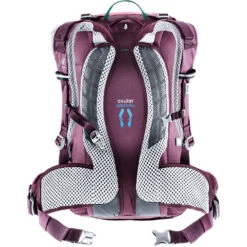 Deuter Trans Alpine SL 28 Fahrradrucksack Ruby/Blackberry Damen, Herren -Geschäft für Outdoor-Campingausrüstung deuter trans alpine 28 sl 3200121 5563 07 gross