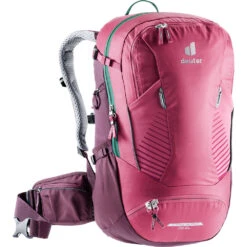 Deuter Trans Alpine SL 28 Fahrradrucksack Ruby/Blackberry Damen, Herren