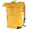 FJÄLLRÄVEN Fjällräven High Coast Foldsack 24 Rucksack Ochre Damen, Herren -Geschäft für Outdoor-Campingausrüstung fjaellraeven high coast foldsack f23222 160 gross