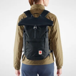 FJÄLLRÄVEN Fjällräven High Coast Foldsack 24 Tagesrucksack Black Damen, Herren -Geschäft für Outdoor-Campingausrüstung fjaellraeven high coast foldsack f23222 550 04 gross