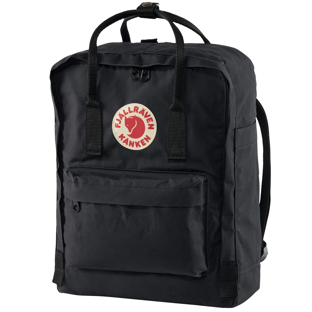 FJÄLLRÄVEN Fjällräven Kanken Freizeit-Rucksack Black Damen, Herren 3 FJÄLLRÄVEN Fjällräven Kanken Freizeit-Rucksack Black Damen, Herren