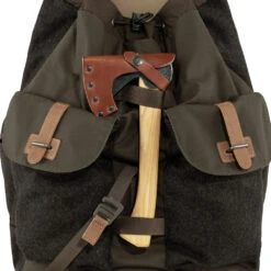 FJÄLLRÄVEN Fjällräven Värmland 35 Jagdrucksack Dark Olive/Brown Damen, Herren -Geschäft für Outdoor-Campingausrüstung fjaellraeven vaermland f23341 633 290 brown 03 gross