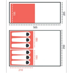 Grand Canyon Helena 6 Zelt Mojave Desert Damen, Herren -Geschäft für Outdoor-Campingausrüstung grand canyon helena 6 330033 01 gross