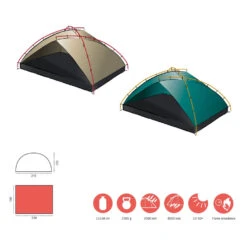 Grand Canyon Tonto Beach Tent 3 Zelt Blue Grass Damen, Herren -Geschäft für Outdoor-Campingausrüstung grand canyon tonto beach blue 330021 01 gross
