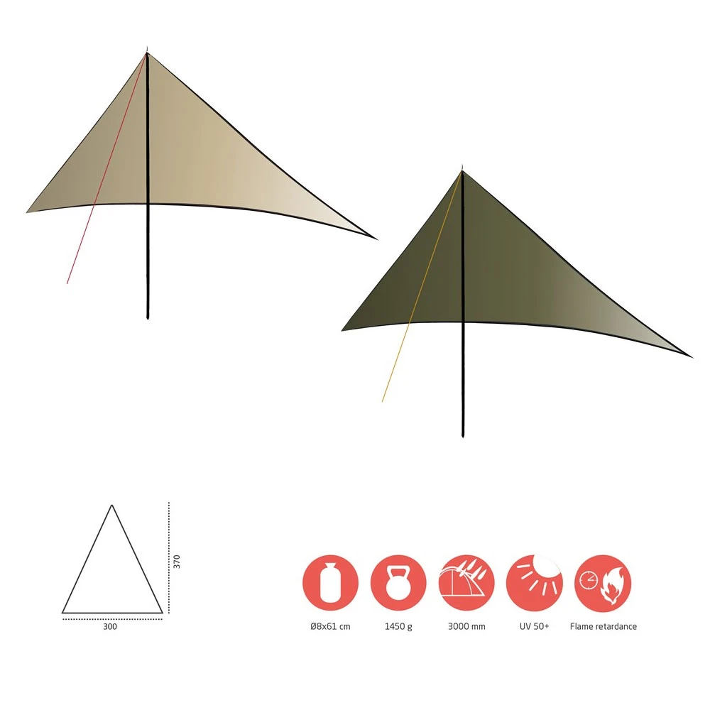 Grand Canyon Zuni Ray Sonnensegel Mojave Desert Damen, Herren 5 Grand Canyon Zuni Ray Sonnensegel Mojave Desert Damen, Herren – Bild 3