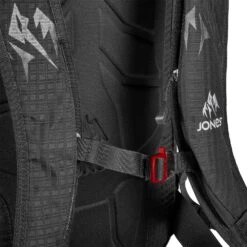 Jones Dscnt 19 Snowboardrucksack Black Damen, Herren -Geschäft für Outdoor-Campingausrüstung jones dscnt 19 black 05 grossFN33mEZUfNMBd