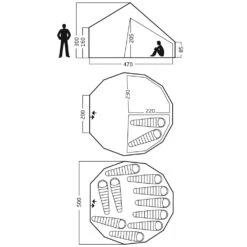 Nordisk Asgard 19.6 Zelt Natural Damen, Herren -Geschäft für Outdoor-Campingausrüstung nordisk asgard 19 6 142024 02 gross