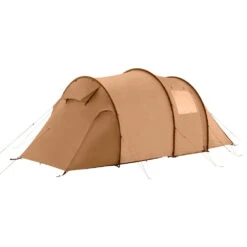 Nordisk Reisa 4 PU Tunnelzelt Cashew/Brown Damen, Herren -Geschäft für Outdoor-Campingausrüstung nordisk reisa 4 122056 02 gross