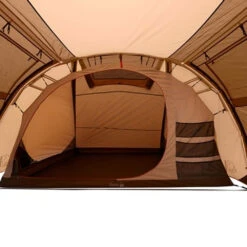 Nordisk Reisa 4 PU Tunnelzelt Cashew/Brown Damen, Herren -Geschäft für Outdoor-Campingausrüstung nordisk reisa 4 122056 05 gross