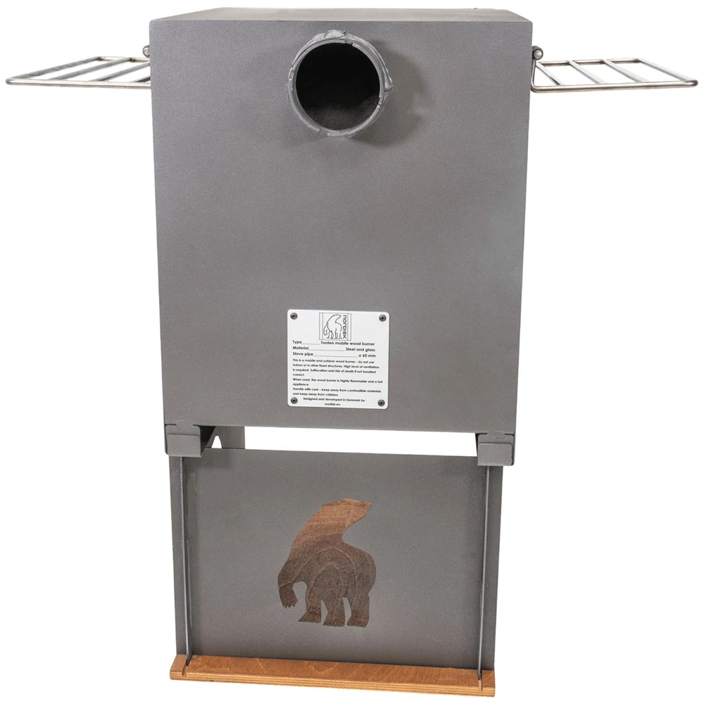 Nordisk Torden Wood Burner Set Holzofen Grey 5 Nordisk Torden Wood Burner Set Holzofen Grey – Bild 3
