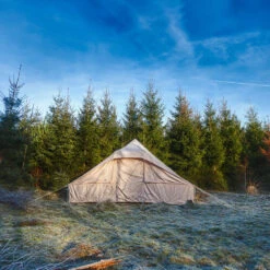 Nordisk Utgard 13.2 Mehrpersonenzelt Natural Damen, Herren -Geschäft für Outdoor-Campingausrüstung nordisk utgard basic cotton tent 142010 natural 04 gross