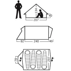 Nordisk Vimur 4.8 Zelt Natural Damen, Herren -Geschäft für Outdoor-Campingausrüstung nordisk vimur 4 8 142030 09 gross