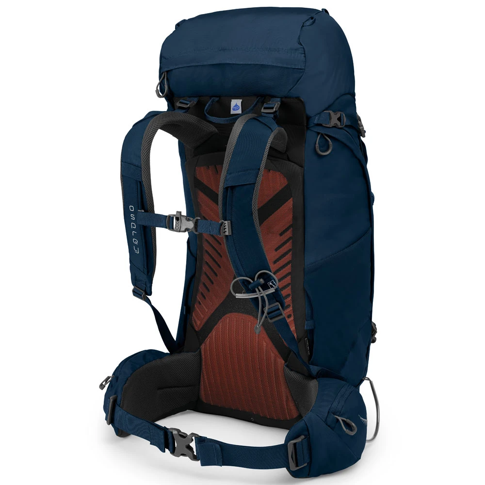 Osprey Kestrel 48 Wanderrucksack Loch Blue Herren – Bild 2