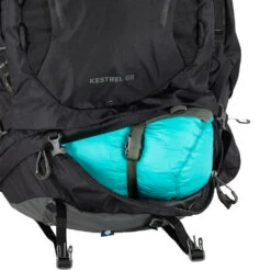 Osprey Kestrel 68 Trekkingrucksack Black Herren -Geschäft für Outdoor-Campingausrüstung osprey kestrel 68 black 10004751 05 gross