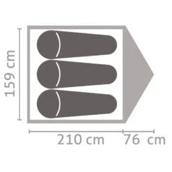 Salewa Atlas 3 3 Personen Kuppelzelt Cactus/Grey Damen, Herren -Geschäft für Outdoor-Campingausrüstung salewa atlas 3 cactus grey 5904 5311 02 gross