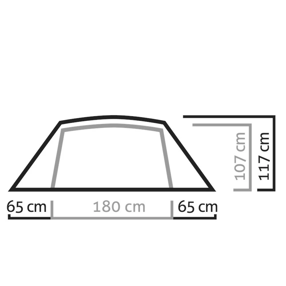 Salewa Denali C 3 Mehrpersonenzelt Camouflage Damen, Herren 6 Salewa Denali C 3 Mehrpersonenzelt Camouflage Damen, Herren – Bild 4