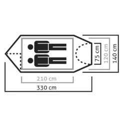 Salewa Sierra Leone Trekking-Zelt Lightgrey/Cactus Damen, Herren -Geschäft für Outdoor-Campingausrüstung salewa sierra leone 2 5624 5315 01 grossT1EkyKSbSGNpn
