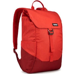 Thule Lithos Uni-Rucksack Lava/Red Feather Damen, Herren