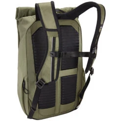 Thule Paramount Commuter 18L Tagesrucksack Olivine Green Damen, Herren -Geschäft für Outdoor-Campingausrüstung thule paramount commuter pack 18l 3204730 olivine green 06 gross