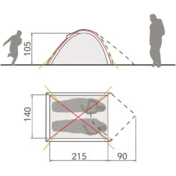 Vaude Campo Compact 2 Igluzelt Chute Green Damen, Herren -Geschäft für Outdoor-Campingausrüstung vaude campo compact 14219 4590 chute green 02 gross7rfiLFSiQuGsS
