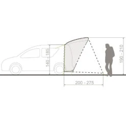 Vaude Drive Trunk Auto-Vorzelt Linen Damen, Herren -Geschäft für Outdoor-Campingausrüstung vaude drive trunk 144557810 linen 03 grossP738ObaiM0Es8