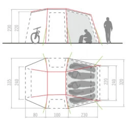 Vaude Drive Van XT 5 Andock-Zelt Sand Damen, Herren -Geschäft für Outdoor-Campingausrüstung vaude drive van xt 12107 5050 01 grossJ5D8tf4k4XyxZ