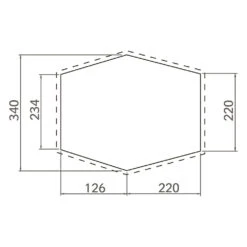 Vaude FP Drive Van Zeltbodenplane Bark Damen, Herren -Geschäft für Outdoor-Campingausrüstung vaude fp drive van 12063 057 0 bark 01 gross