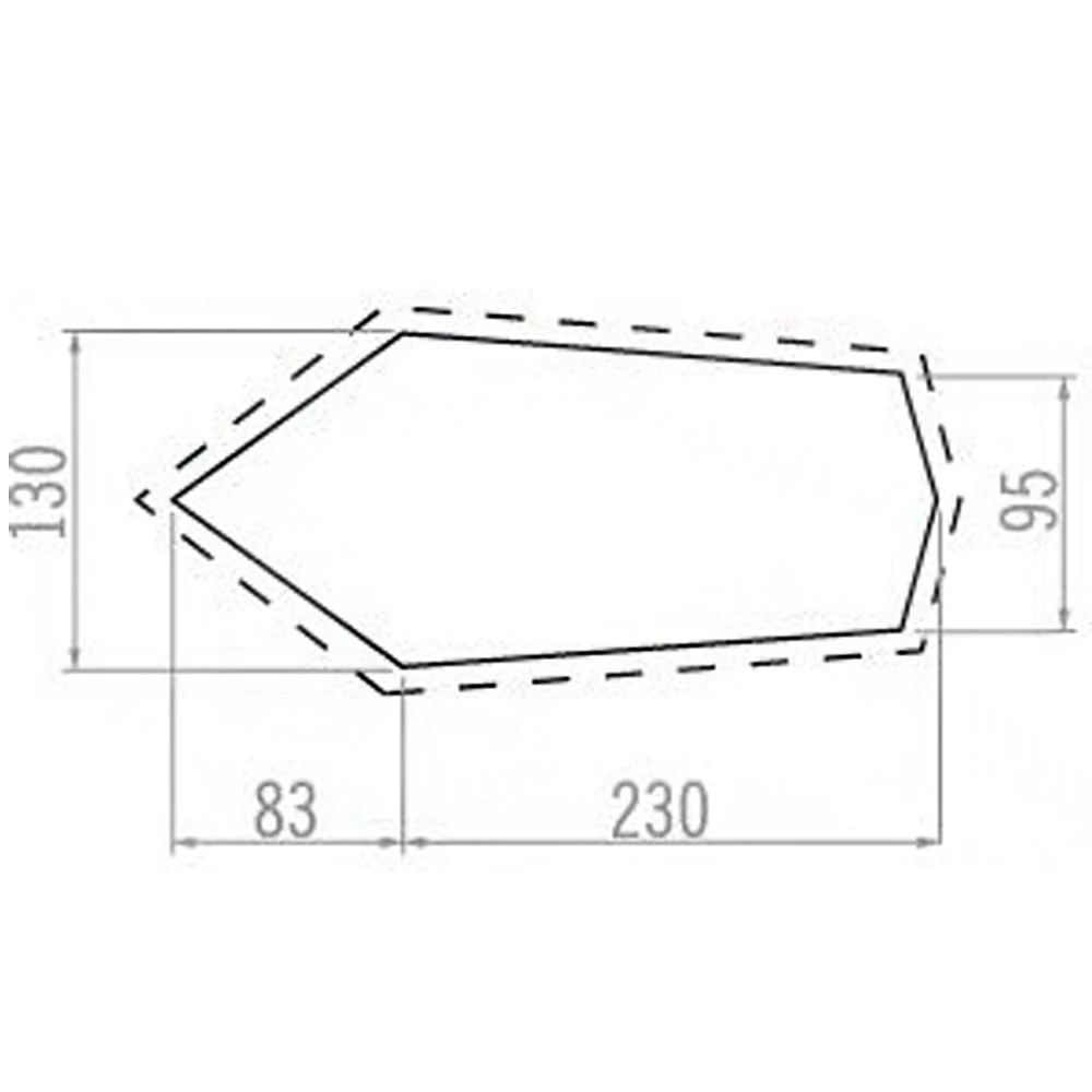 Vaude FP Taurus 2P Zeltbodenplane Bark 4 Vaude FP Taurus 2P Zeltbodenplane Bark – Bild 2
