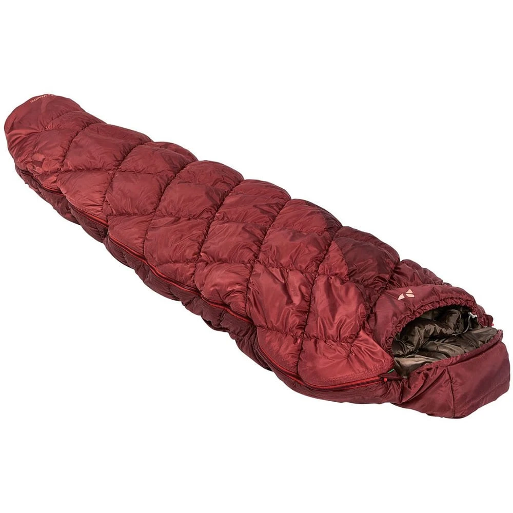 Vaude Meglis 1100 Mumienschlafsack Dark Cherry Damen, Herren 4 Vaude Meglis 1100 Mumienschlafsack Dark Cherry Damen, Herren – Bild 2