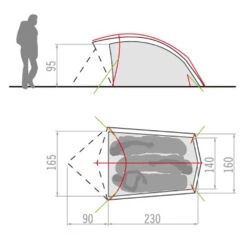 Vaude Taurus 3 Zelt Mossy Green Damen, Herren -Geschäft für Outdoor-Campingausrüstung vaude taurus3 mossy 11499 1480 02 gross
